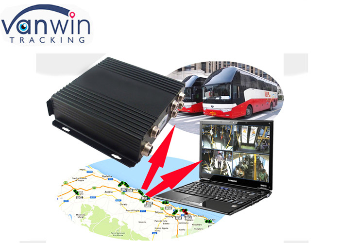 3G 4G Streaming de vídeo ao vivo Kit de vídeo do veículo com GPS Wifi SD DVR móvel