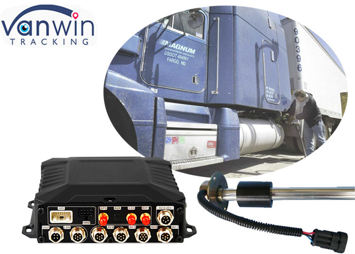 4ch Wifi GPS Vehicle Fuel Tracking HD DVR móvel com alimentação 8V-36V e alta capacidade