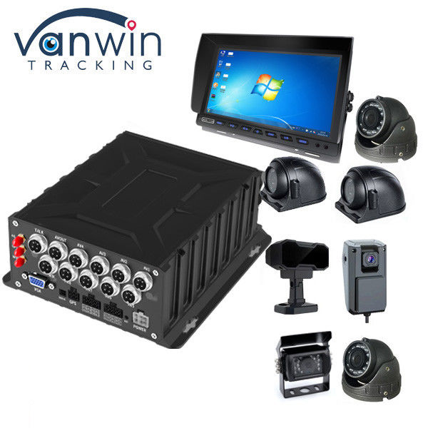 Nova chegada 8CH 1080P HDD Mobile DVR com chip Hisilicon, suporte a armazenamento HDD de 4TB, 4G GPS WIFI