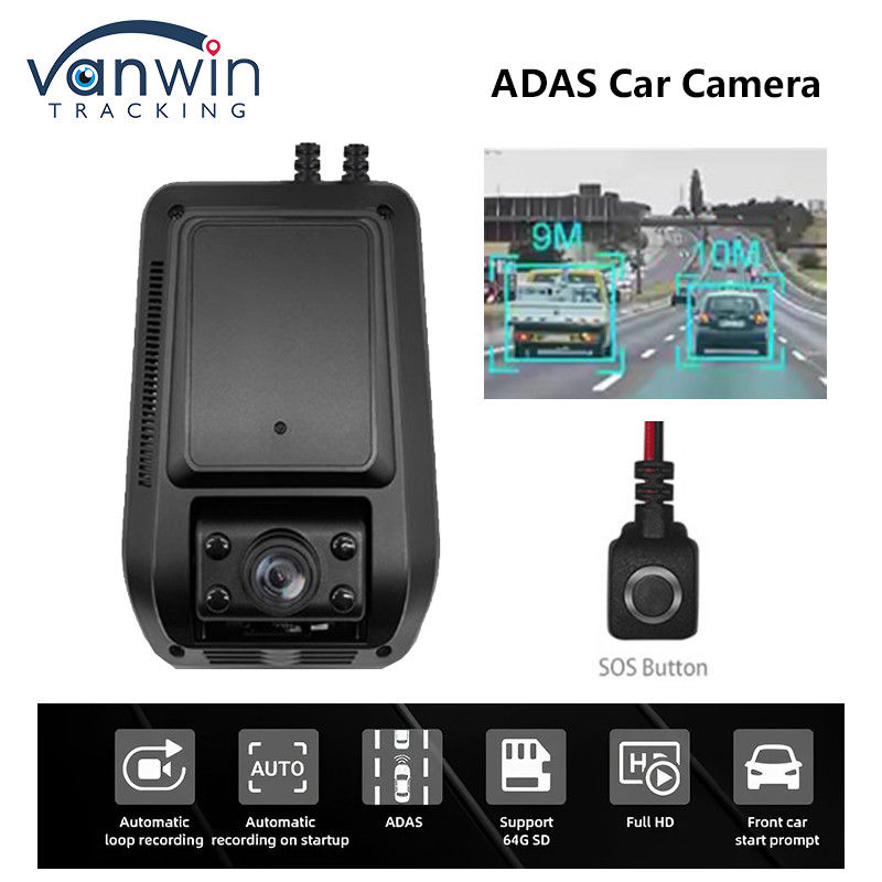 MINI 2CH 4CH 4G Dual Lens AI Dash Cam com ADAS DMS 4G GPS para Truck Bus Taxi