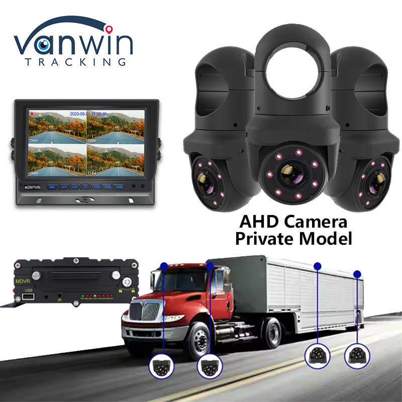 IP69K Full HD Visão Noturna Câmera de Cúpula de Carro Modelo Privado 7 Luzes IR Câmera de Carro Para Turck Bus