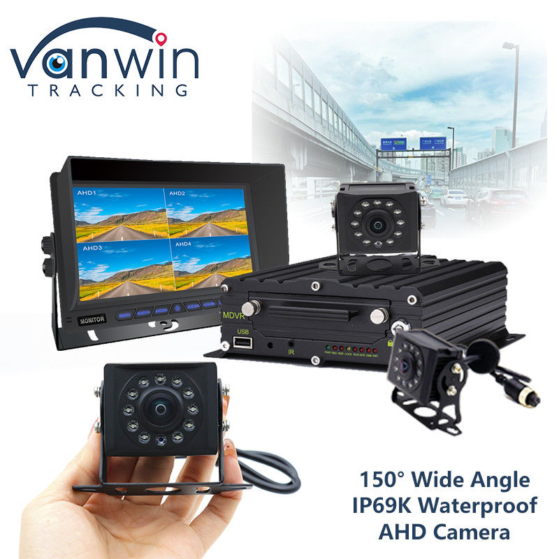 Segurança IP69K AHD Câmera de Segurança 12 IR Visão Noturna Retrovisor Veículo Câmera de CCTV de carro