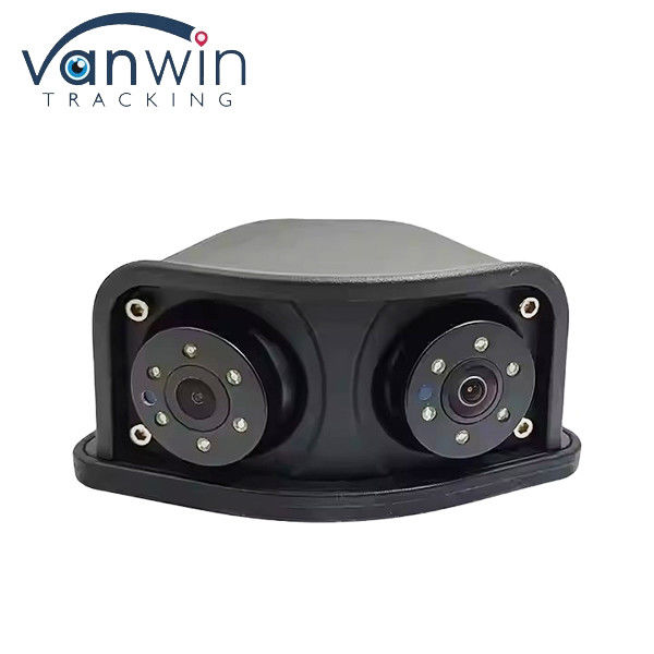 HD IR Visão Noturna À Índia 1080P Dupla Lente Vista Lateral Área Cegada Visão Retrô Espelho Visão Retrô Câmera de Backup para ônibus