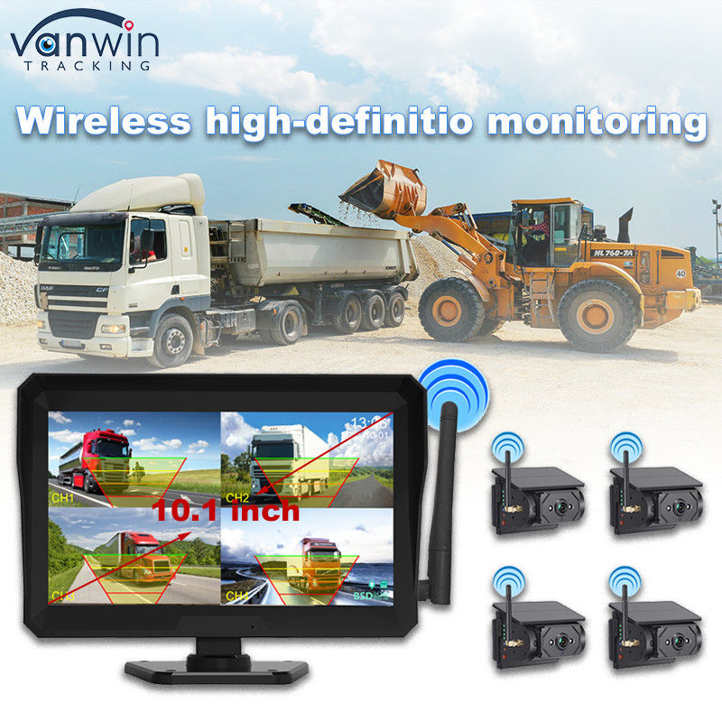 10.1 Pulgada Monitor Automóvel Energia Solar Vigilância sem fio CCTV Sistema de Segurança de Câmera