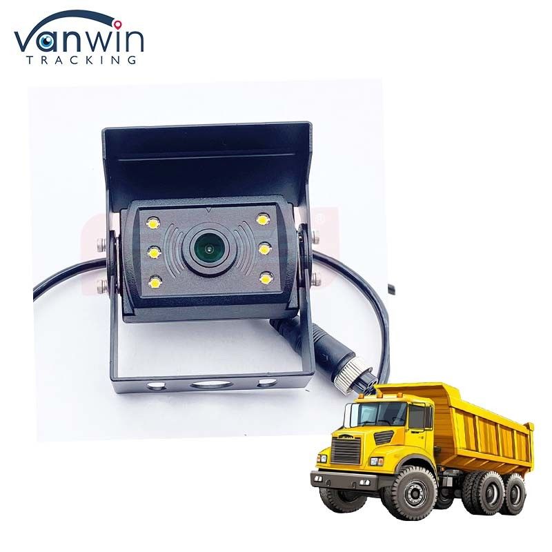 Monitores HD de 7 polegadas com câmera traseira de radar AHD IP68 Sistema de visão lateral / traseira à prova d'água para ônibus e caminhões