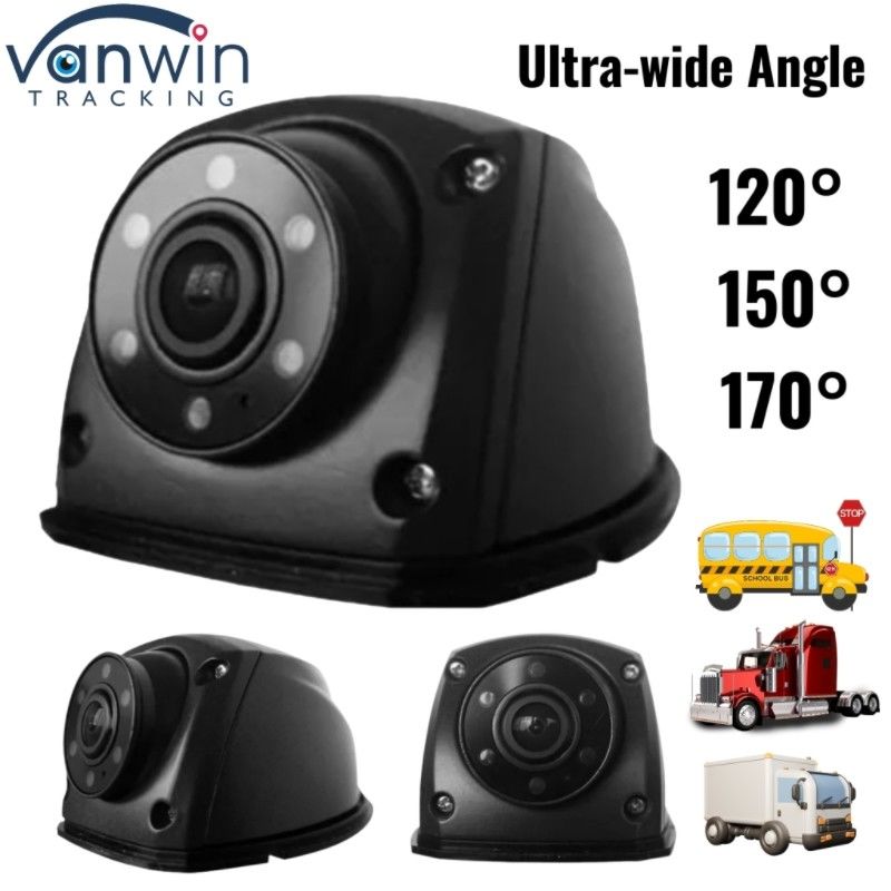 170 graus ângulo ultra largo IP69K Câmera de carro 1080P AHD Sistema de vigilância inteligente do veículo