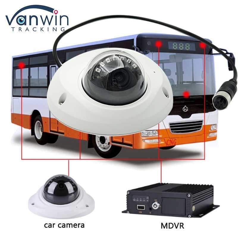 Visão Noturna AHD 720P 1080P 2MP Veículo Cúpula Interior Câmera com Conector de Aviação e entrada de áudio opcional