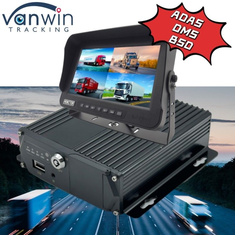 1080P AI MDVR Vehicle Monitoring System 8 CH High Definition Recorder para frota de ônibus e caminhões