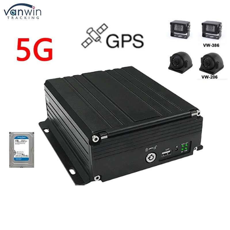 4 canais HDD DVR 5G GPS Tracking 1080P HD Moblie DVR Suporte ao sistema de vídeo OEM/ODM para carros caminhões ônibus MDVR Car Black Box