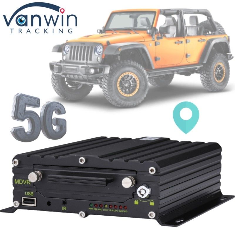 1080P Quatro canais HDD MNVR com GPS 5G para suporte de monitoramento de veículos Serviço OEM