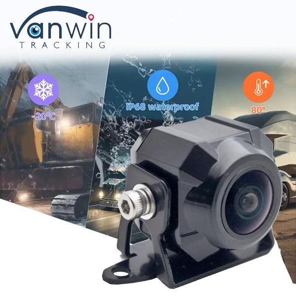 Auto aquecimento 1080P IP69 resistente à água anti neblina veículo caminhão câmera com ângulo de visão de 180 graus