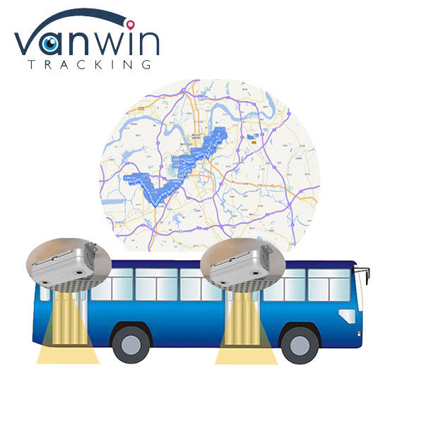 Contador de passageiros de ônibus 3G Wifi Contador de GPRS Veículo Navegação GPS para transporte público Contador de pessoas de ônibus