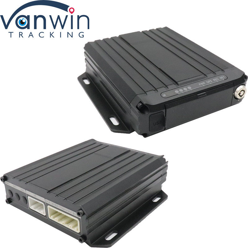1080P Dual SD Card 4 Channel Mobile Dvr Com 4G GPS Wifi Câmera de Segurança do Veículo
