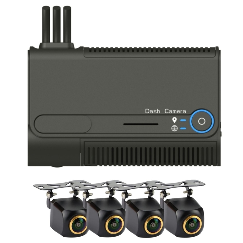 Gravador de câmera Dash inteligente com rastreamento GPS DVR móvel FHD 3G Wifi CMSV6 Câmera de táxi de carro caixa preta de gravação para gerenciamento de frota