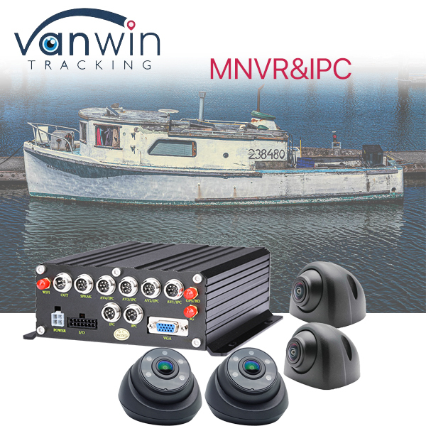 MNVR Móvel de 6 Canais 1080P com GPS 4G WiFi para Dragas de Areia