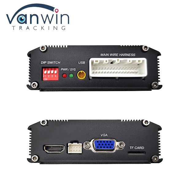 Sistema de câmera panorâmica de visão surround AVM 360 com detecção de ponto cego 1080P 4CH para caminhão e ônibus