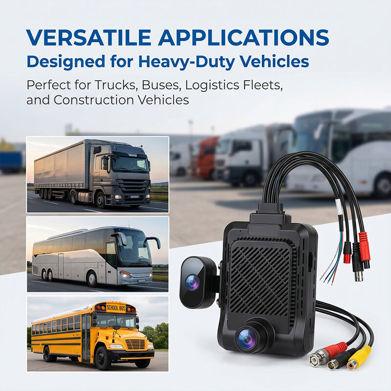 AI Fleet Dashcam 4G LTE com ADAS DMS BSD Active Driver Coaching & Risk Mitigation Car Blackbox