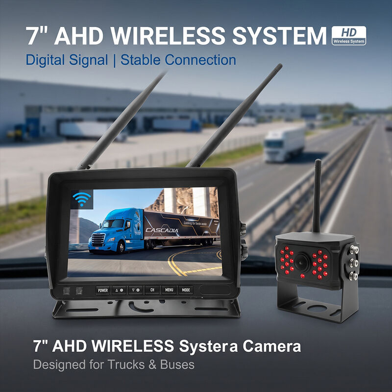 Kit de câmera de segurança sem fio de 7 polegadas / 9 polegadas / 10 polegadas com monitor Smart Video Monitoring System Visão noturna a cores
