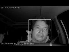 Veículo AI DMS 1080P Antifatiga Alarme Câmera Chamando Alarme Bocejar Alarme Câmera de caminhão