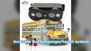 Câmeras de contagem de passageiros de ônibus com detecção de pessoas de alta precisão